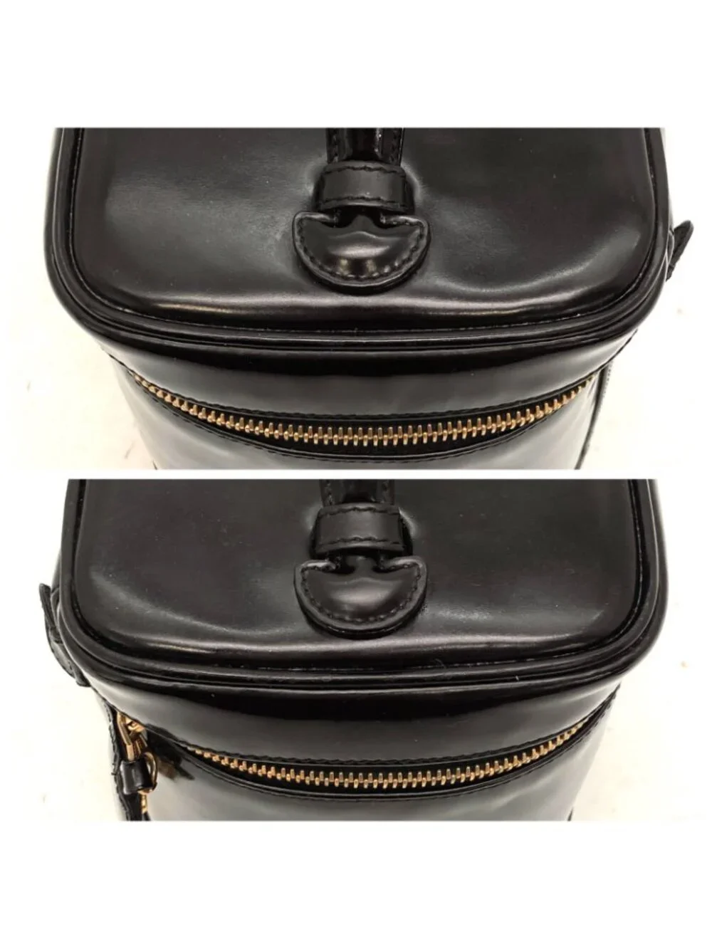Chanel Vanity Bag CC Logo Black Seal